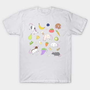 Rats And Snacks  Sticker Pack T-Shirt